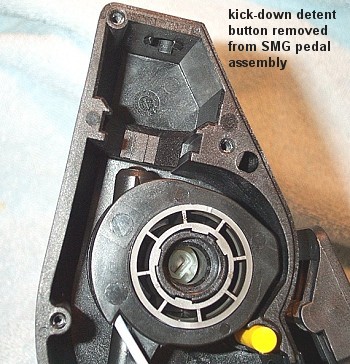 E46 M3 Electronic Throttle Pedal - Kick-Down Button Removed