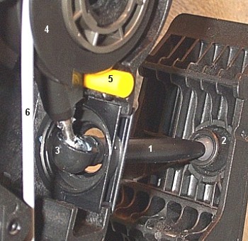 E46 M3 Electronic Throttle Pedal - Mechanism