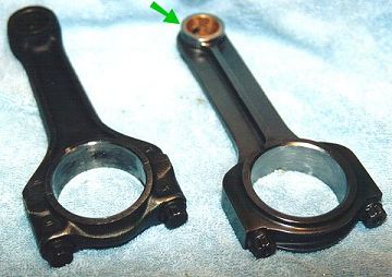 Another comparison of the Pauter rod vs. the stock unit
