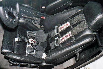 6-Point Simpson Cam-Lock w/ Stock E30 Sport Seat