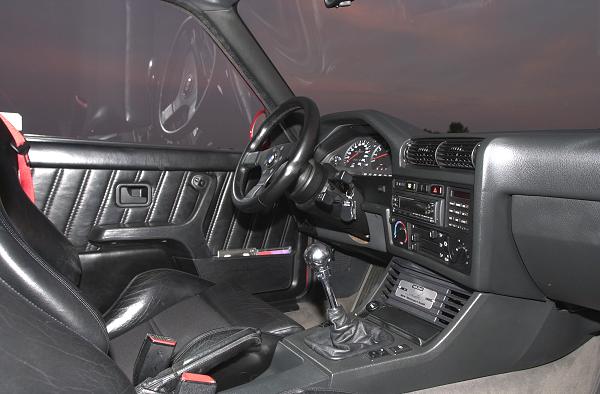 Markus' German E30 M3 - the interior