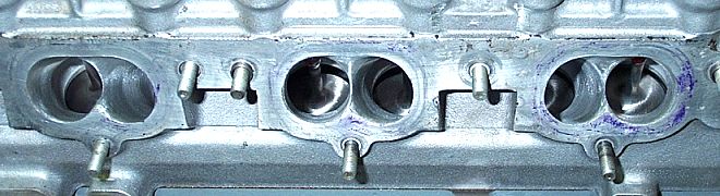 S14 Cylinder Intake Ports w/ TMS Stage III Porting Job