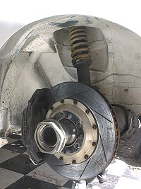 E30 M3 Gr A right front suspension