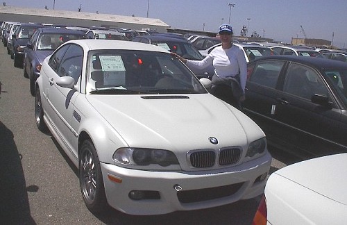 E46 M3 on the dock at Port Heuneme