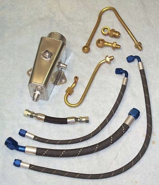 lines and hoses used to plumb the power steering system