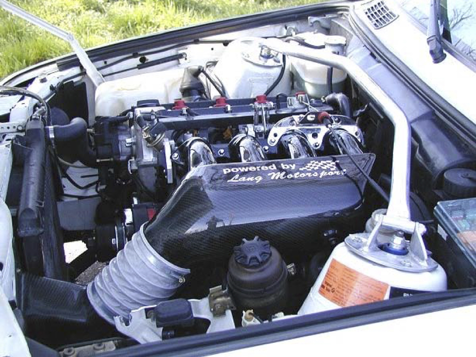 Rudi's engine with Alpha-N conversion and carbon airbox